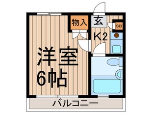 セイコ－ハイツの物件間取画像